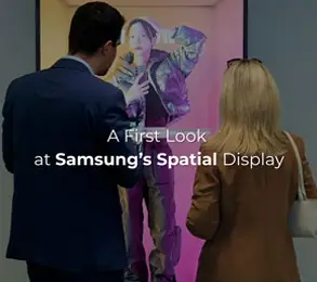 Active & Samsung Spatial Display Active and Samsung – Live Demo of Samsung Spatial Display 3D Visualization