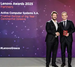 Active - Channel Partner of the Year Commercial Greece, Lenovo Awards 2025