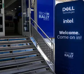 Dell Tech Rally Truck – Live Dell Technology Demo in Athens with Active