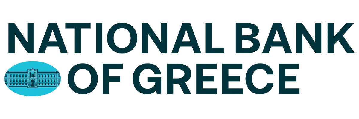 National Bank of Greece logo blue National Bank of Greece