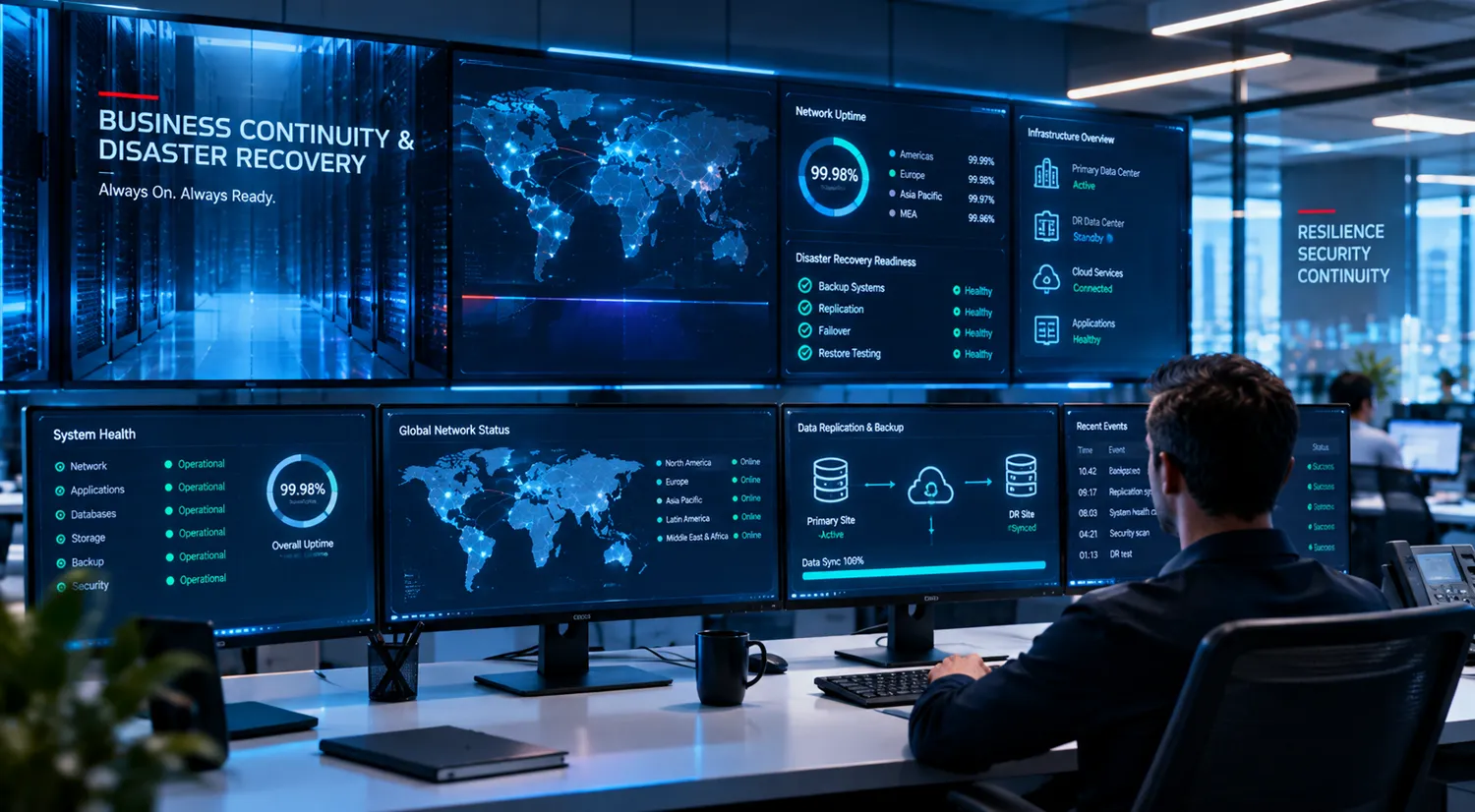 banking – Business Continuity & Disaster Recovery Smart Education Solutions